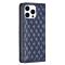 BINFEN BINFEN iPhone 15 Pro Fodral Diamond Flip Läder Blå