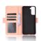  Samsung Galaxy S21 Plus - Fodral Med Avtagbart Kortfodral - Ljus Rosa