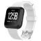  Silikon Armband Fitbit Versa/Versa 2 - Vit