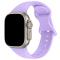 ColorPop Silikon Armband Butterfly Apple Watch 42/44/45/46/49 mm (M/L) Lila
