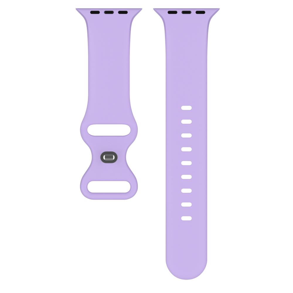 ColorPop Silikon Armband Butterfly Apple Watch 42/44/45/46/49 mm (M/L) Lila