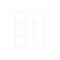  Samsung Galaxy A14 4G/5G 2-PACK Linsskydd 3D Härdat Glas