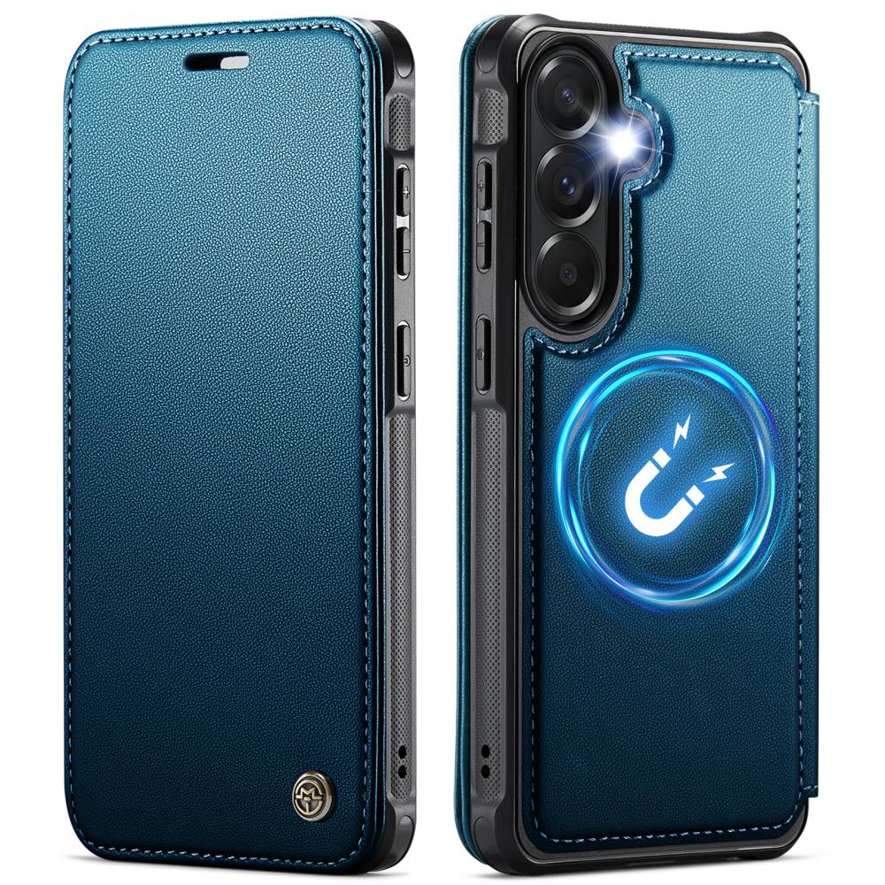 CASEME CASEME Samsung Galaxy A17/A16/A26 Skal RFID Plånbok Blå