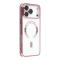  iPhone 17 Pro Skal MagSafe Electroplated TPU Rosa