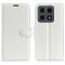  Xiaomi 15T Fodral Litchi Läder Vit