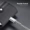 DUX DUCIS DUX DUCIS AirPods 3 Fodral PU-Läder Med Krok Svart