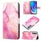 TCL 30+ (2022) Fodral Marmor Rosa/Lila/Guld