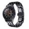  Lyxigt Metallarmband I Rostfritt Stål - Svart (22mm)