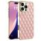 GKK GKK iPhone 16 Pro Max Skal Diamond Hybrid Läder Rosa