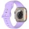 ColorPop Silikon Armband Butterfly Apple Watch 42/41/40/38 mm (S/M) Lila