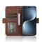  Honor Magic7 Pro Fodral Med Avtagbart Kortfodral Brun