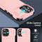  iPhone 17 Skal Hybrid Armor CamCover Rosa