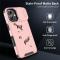  iPhone 17 Skal Hybrid Armor CamCover Rosa