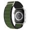 ColorPop Apple Watch 42/44/45/46/49 mm Armband Alpine Pro Loop Svart/Grön