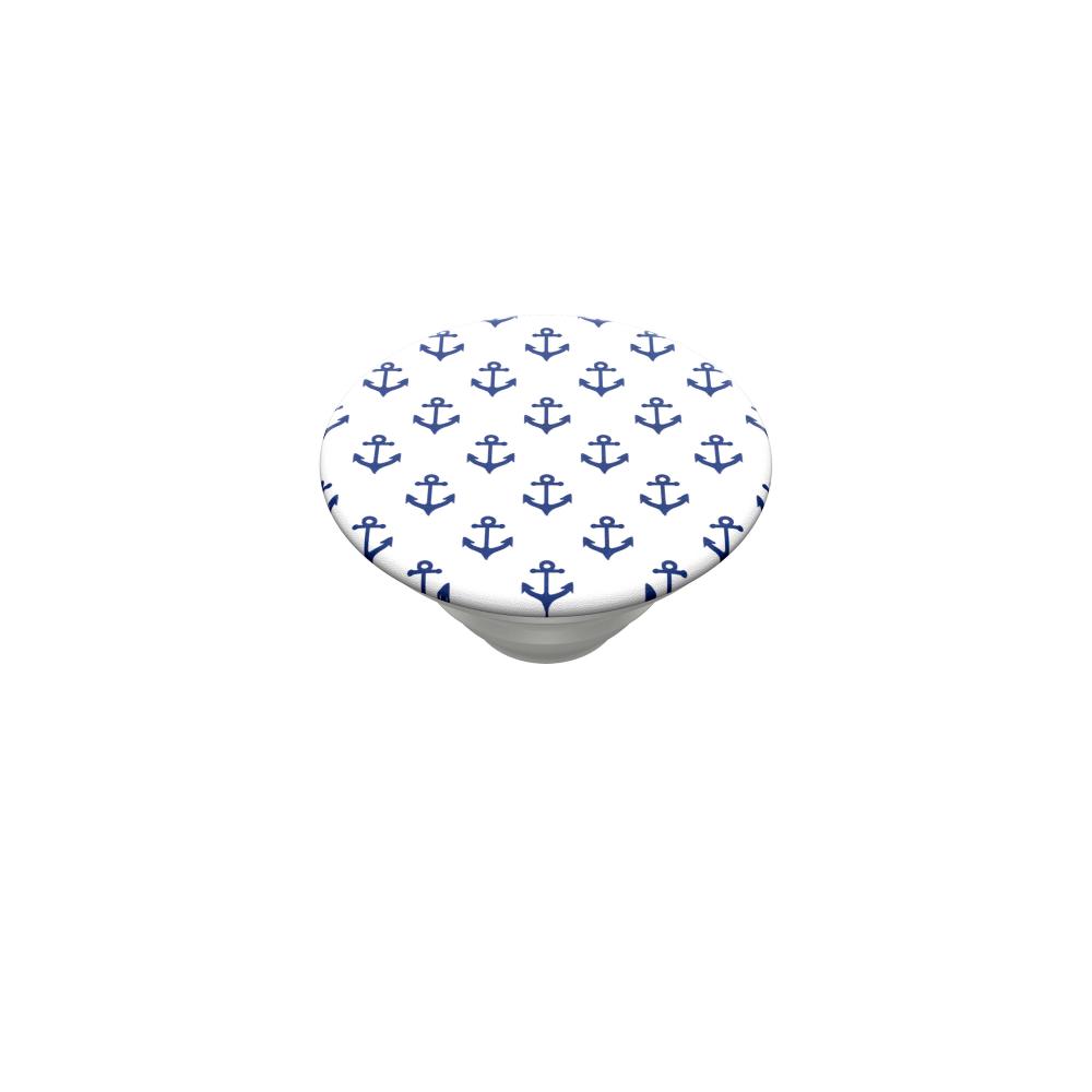 PopSockets PopSockets Avtagbart Grip med Ställfunktion Anchors Away White