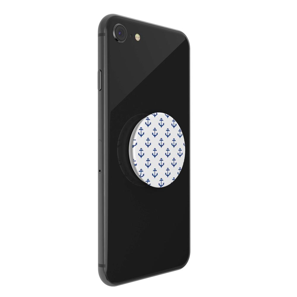 PopSockets PopSockets Avtagbart Grip med Ställfunktion Anchors Away White