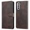 AZNS AZNS Samsung Galaxy S22 Plus Fodral Retro Textur Brun