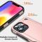  iPhone 13 Pro - Armor Hybrid Skal - Roséguld