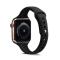  Silikon Armband Apple Watch 42/44/45/46/49 mm Svart