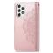  Samsung Galaxy A53 5G Fodral Mandala Läder Roséguld