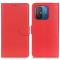  Xiaomi Redmi 12C 4G Fodral Läder Litchi Textur Röd