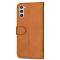  Samsung Galaxy S23 Fodral Multifunktionell Brun