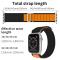 ColorPop Apple Watch 38/40/41/42 mm Armband Alpine Pro Loop Svart/Orange
