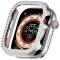  Apple Watch 10 46 mm Skal Rhinestone Silver