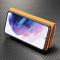 DG.MING Samsung Galaxy S21 - DG.MING 2in1 Magnet Fodral - Brun