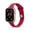  Silikon Armband Apple Watch 38/40/41/42 mm - Röd
