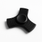  Fidget Spinner Trio Metal - Svart