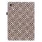 Samsung Galaxy Tab A7 10.4 Fodral Vävd Textur Brun