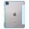  iPad Pro 11 2025/2024 Fodral Tri-Fold Pennhållare Hybrid Blå