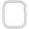  Apple Watch 10 46 mm Skal Rhinestone Silver