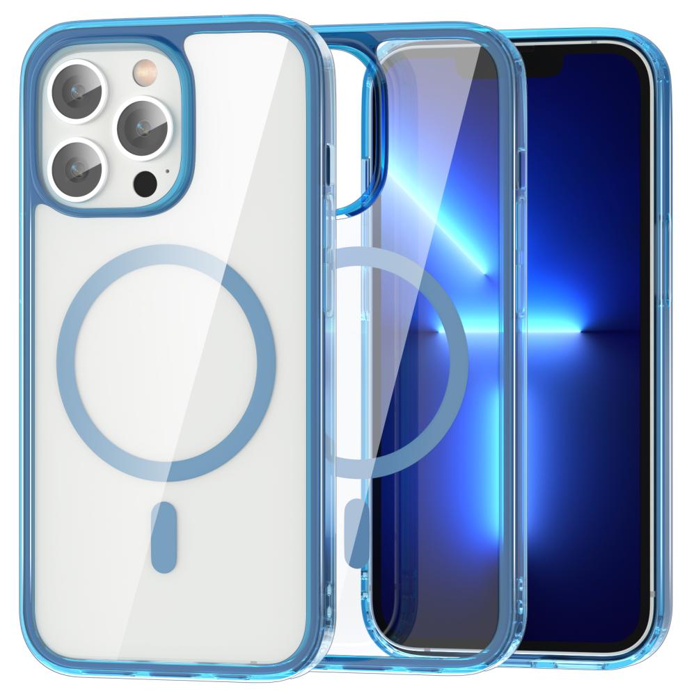 ColorPop ColorPop iPhone 13 Pro Skal CH MagSafe Transparent/Mörk Blå