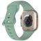ColorPop Silikon Armband Butterfly Apple Watch 42/41/40/38 mm (M/L) Tallgrön