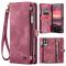 CASEME CASEME Samsung Galaxy S25 Edge Fodral Multifuntionell Röd