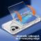  iPhone 16 Plus Skal Kickstand Med Korthållare Transparent
