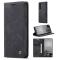 CASEME CASEME Samsung Galaxy S23 Fodral Flip Läder Svart