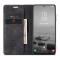 CASEME CASEME Samsung Galaxy S23 Fodral Flip Läder Svart