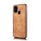 DG.MING Samsung Galaxy A21s - DG.MING 2in1 Magnet Fodral - Brun