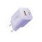 Tech-Protect Tech-Protect 33W Väggladdare PD QC3.0 USB-C / USB-A Baby Purple