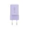 Tech-Protect Tech-Protect 33W Väggladdare PD QC3.0 USB-C / USB-A Baby Purple