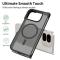  Google Pixel 10 Pro Fold Skal MagSafe Hybrid Skin Touch Svart