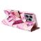  iPhone 16 Pro Max Fodral Marmor Tryck Rosa
