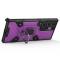  Samsung Galaxy S22 Ultra Skal Hybrid Armor Ring Lila