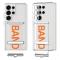 GKK GKK Galaxy S25 Ultra Skal Med Strap Transparent / Orange