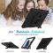  Galaxy Tab A8 Skal Hybrid Shockproof Kickstand Svart