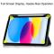  iPad 11 2025 / 10.9 2022 Fodral Tri-Fold Pennhållare Dont Touch