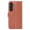  Samsung Galaxy S25 Plus Fodral Litchi Läder Brun